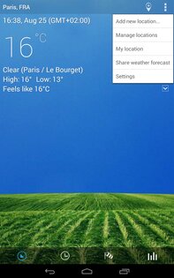 Digital clock & weather 8.97.1. Скриншот 18