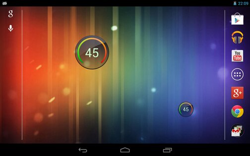 Circle Battery Widget Free 1.6. Скриншот 3