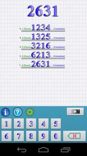 Быки и Коровы (угадай число) 2.0. Скриншот 1