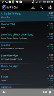 MP3 Download Manager 1.3.0. Скриншот 2