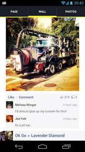 Flipster for Facebook* 1.506. Скриншот 2