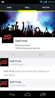 Flipster for Facebook* 1.506. Скриншот 3