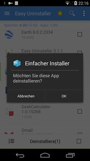 Easy Uninstaller 3.3.9.173. Скриншот 6