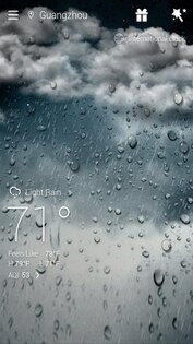 GO Weather EX 6.155. Скриншот 2