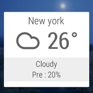 GO Weather EX 6.155. Скриншот 9