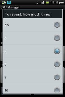 SMS Manager / Менеджер SMS 1.7. Скриншот 5