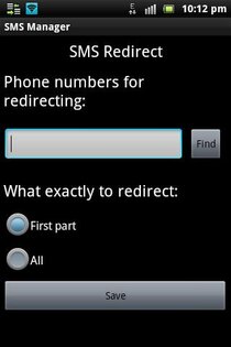 SMS Manager / Менеджер SMS 1.7. Скриншот 6