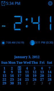 AdyClock — ночные часы 0.9.12. Скриншот 2