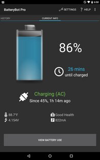 BatteryBot 12.0.0. Скриншот 4