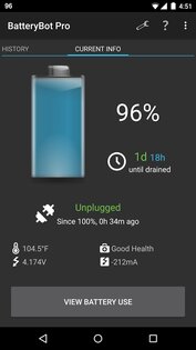 BatteryBot 12.0.0. Скриншот 10
