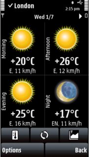 Handy Weather 7.03. Скриншот 1