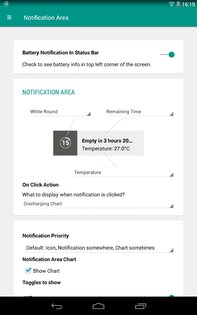 Battery Widget Reborn 5.2.8. Скриншот 2