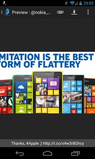 TweetLine for Android 1.1. Скриншот 11