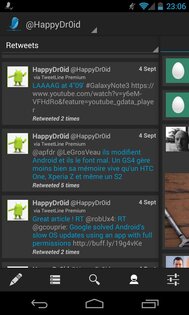 TweetLine for Android 1.1. Скриншот 14