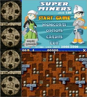 SuperMiners. Скриншот 1