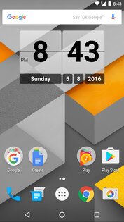 Retro Clock Widget 3.1. Скриншот 5