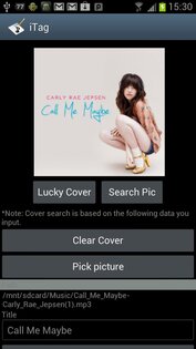 iTag — Music Tag Editor 2.0.9. Скриншот 1