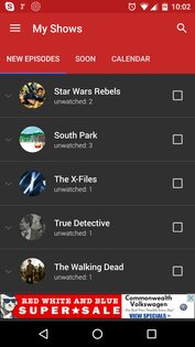 My Shows 3.1.3. Скриншот 3