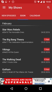 My Shows 3.1.3. Скриншот 4