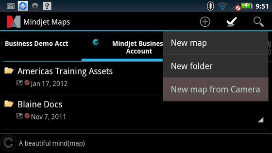 Mindjet Maps 4.1. Скриншот 1