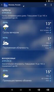 The Weather Channel 15.8.1. Скриншот 13