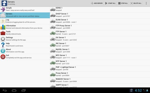 Servers Ultimate 8.1.12. Скриншот 17