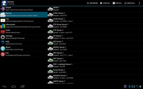 Servers Ultimate 8.1.12. Скриншот 22