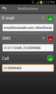 globio Alarm System 2.6. Скриншот 4