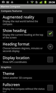 Marine Compass 3.4. Скриншот 3