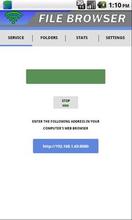 WiFi File Browser 2.0.21. Скриншот 2
