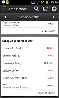 Мои расходы (Мой кошелек) 1.08. Скриншот 3
