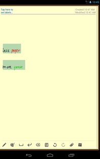 Handrite Note Notepad Lite 2.18. Скриншот 2