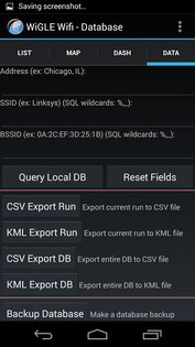 WiGLE исследование WiFi сетей 2.98. Скриншот 7