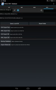 WiGLE исследование WiFi сетей 2.98. Скриншот 15