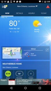 WeatherBug 5.119.0-63. Скриншот 1