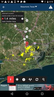 WeatherBug 5.119.0-63. Скриншот 3