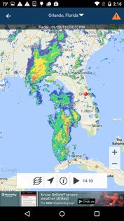 WeatherBug 5.119.0-63. Скриншот 4