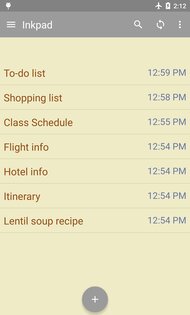 Inkpad – блокнот, заметки 6.2.13. Скриншот 1