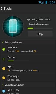 GO Cleaner & Task Manager 3.91. Скриншот 5