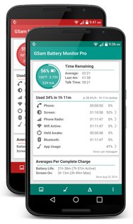 GSam Battery Monitor 3.47. Скриншот 1