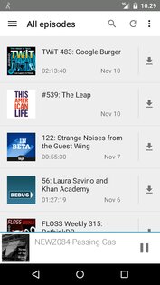 AntennaPod 3.10.3. Скриншот 1