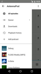 AntennaPod 3.10.3. Скриншот 2