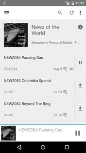 AntennaPod 3.10.3. Скриншот 3