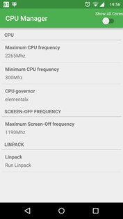 Kernel Tuner (Dual Core) 4.4.9. Скриншот 2