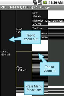 DiskUsage 4.0.2. Скриншот 2