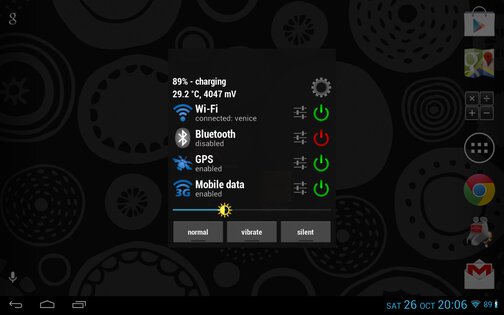 Tiny Battery Widget 1.4.2. Скриншот 2