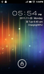 GO Locker ICS Theme 1.01. Скриншот 2