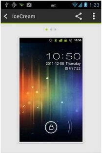 GO Locker ICS Theme 1.01. Скриншот 1