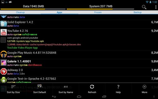 SystemCleanup 5.25. Скриншот 3