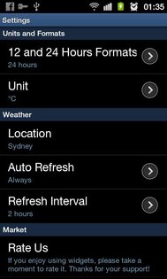 HD Metallic Widgets 5.4. Скриншот 7